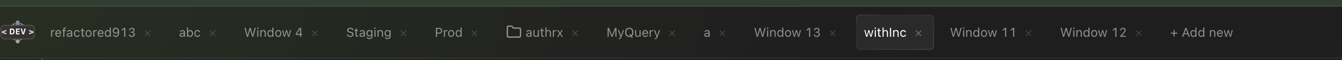 multiple windows